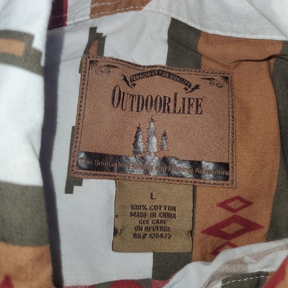 Outdoor Life Printed Button Down - Picture 12 of 16